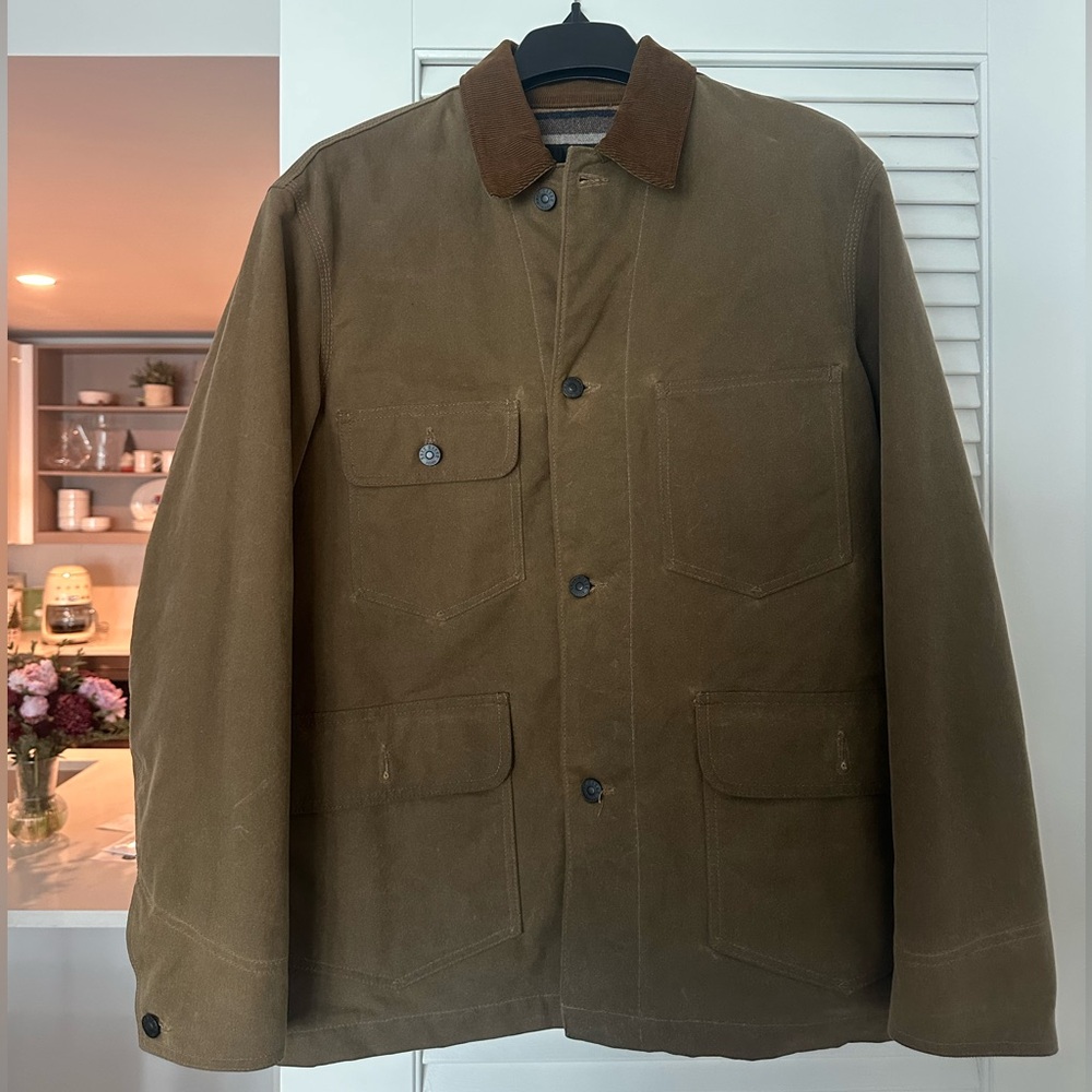 Buck Mason Dry Waxed Canvas Highland Jacket